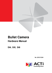 ACTi E45 Hardware Manual