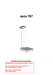 Seca 767 Instruction Manual