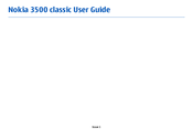 Nokia 3500 - Classic Cell Phone User Manual