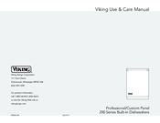 Viking Professional & Designer 200 Series Use & Care Manual