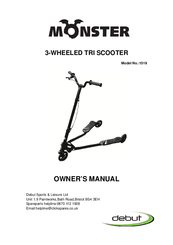 Monster 1519 Owner's Manual