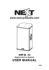 Next HFA 112 User Manual