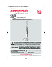 Morphy Richards power steamPro clean+steem User Manual