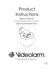 Moog Videolarm PDDW10CR Product Instructions