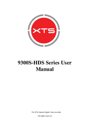 XTS 9300S-HDS Series User Manual