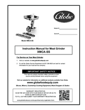 Globe XMCA-SS Instruction Manual