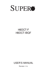 Supero H8DCT-IBQF User Manual