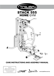 Trojan Stack 555 Care Instructions And Assembly Manual