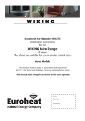 Euroheat Wiking Miro Range Installation Instructions Manual