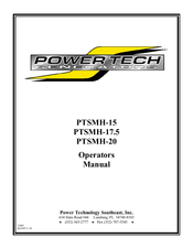 Power Tech Generators PTSMH-15 Operator's Manual