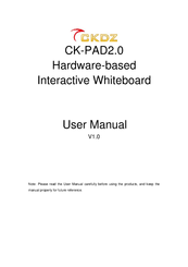 CKDZ CK-PAD2.0 User Manual