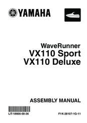 Yamaha WaveRunner VX110 Sport Assembly Manual