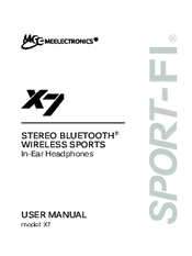 Meelectronics Sport-FI X7 User Manual