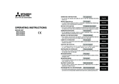 Mitsubishi MFZ-KA25VA Operating Instructions Manual