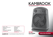 Kambrook KFH210 Instruction Booklet