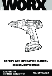 Worx WXI 63 Safety And Operating Manual