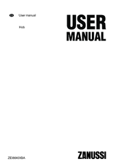 Zanussi ZEI8640XBA User Manual