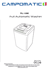 Campomatic TL12E Instruction Manual