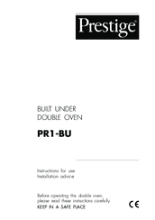 Prestige PR1-BU Instructions For Use Manual