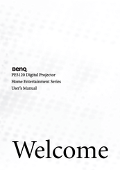 BenQ Home Entertainment PE5120 User Manual