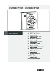 Bosch VCM8637/00T Installation Manual