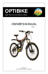 Optibike M Series Owner's Manual