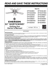 Emerson CF705WB04 Owner's Manual