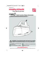 Morphy Richards Power SteamPro User Manual