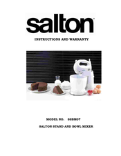 Salton SSBM07 Instructions And Warranty