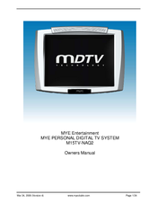 MYE M15TV-NAQ2 Owner's Manual