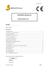 BENETEAU OCEANIS 361 Owner's Manual