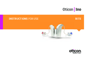 oticon Ino Rite Instructions For Use Manual