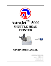AstroJet 5000 Operator's Manual