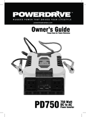 PowerDrive PD750 Owner's Manual