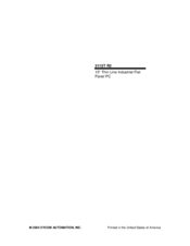 Xycom 3115T R3 User Manual