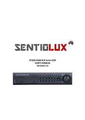 SentioLux RTDVD-8100-4CIF Series User Manual