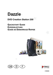 Dazzle Creation Station 200 Quick Start Manual