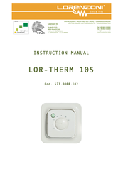 Lorenzoni Lor-therm 105 Instruction Manual