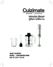 Cuizimate RBSHANDBLENDN Instruction Manual