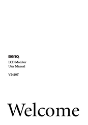 BenQ V2410T User Manual