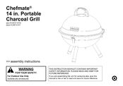 BlueRhino Chefmate Assembly Instructions Manual