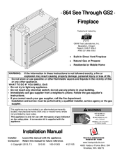 Travis Industries 864 See Through GS2 Installation Manual