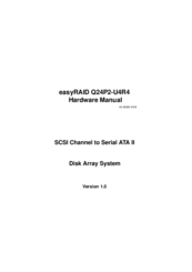 easyRAID Q24P2-U4R4 Hardware Manual