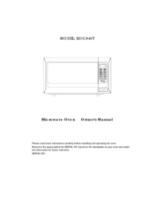 Campomatic KOG940T Owner's Manual