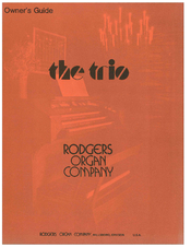 Rodgers the trio Owner's Manual