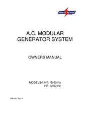 Smart power HR-15 Owner's Manual