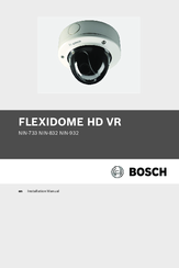 Bosch FLEXIDOME NIN-832 Installation Manual