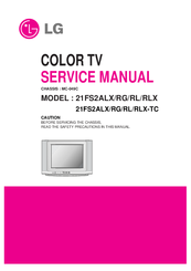 LG 21FS2RLX Service Manual