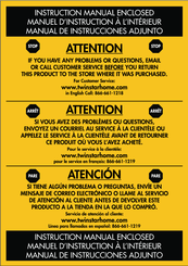 Duraflame 10QI072ARA Instruction Manual Enclosed