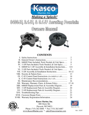 Kasco marine 5.1JF Owner's Manual